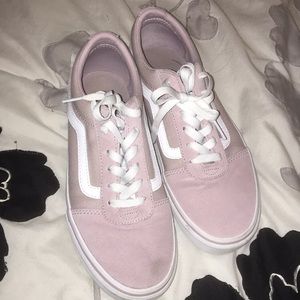 lavender pink old skool vans